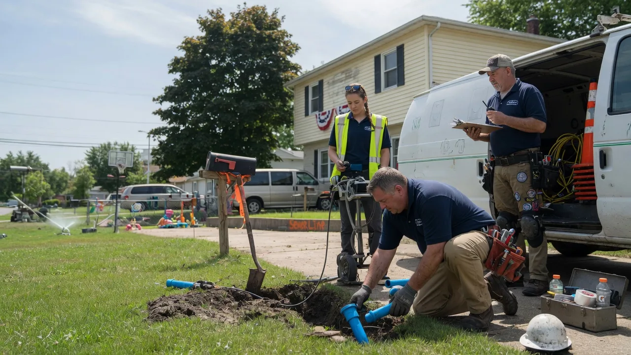 Slab Leak Repair in New Madison, OH near me